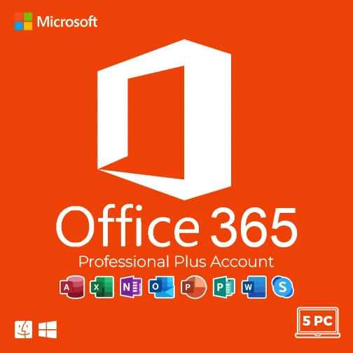 Microsoft 365 professional plus Private account 5PC